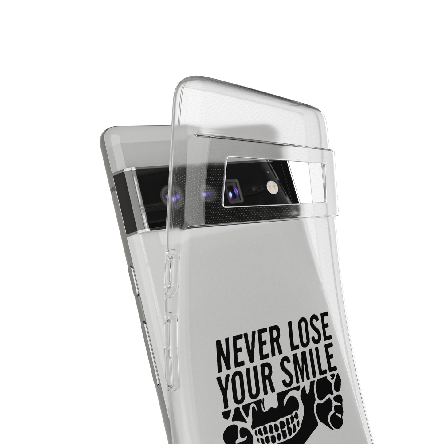 Never Lose Your Smile Phone Case (Black)